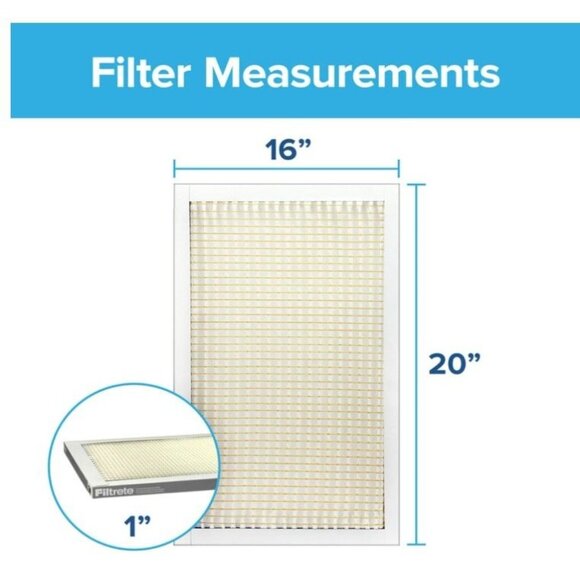 Filtrete 16 x 20 x 1 Air Filter 6 Pack - Unused - Picture 2 of 2